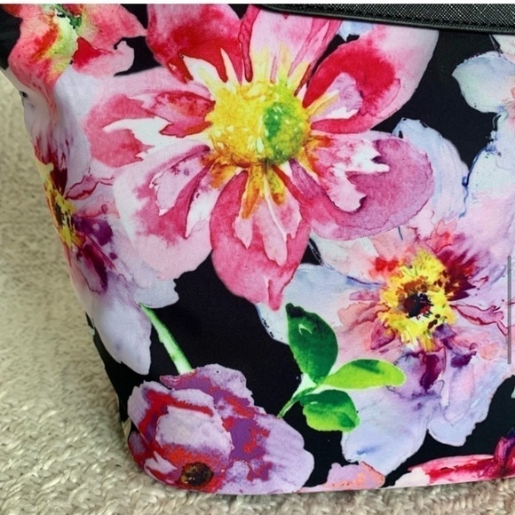 BRACCIALINI NWT & Dust Bag Floral Alessandra Pink Large Tote Bag - Picture 11 of 16